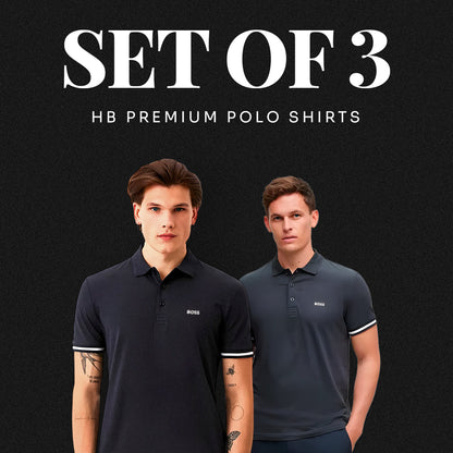 Buy 1, Get 3 - Premium Polo Shirt HB